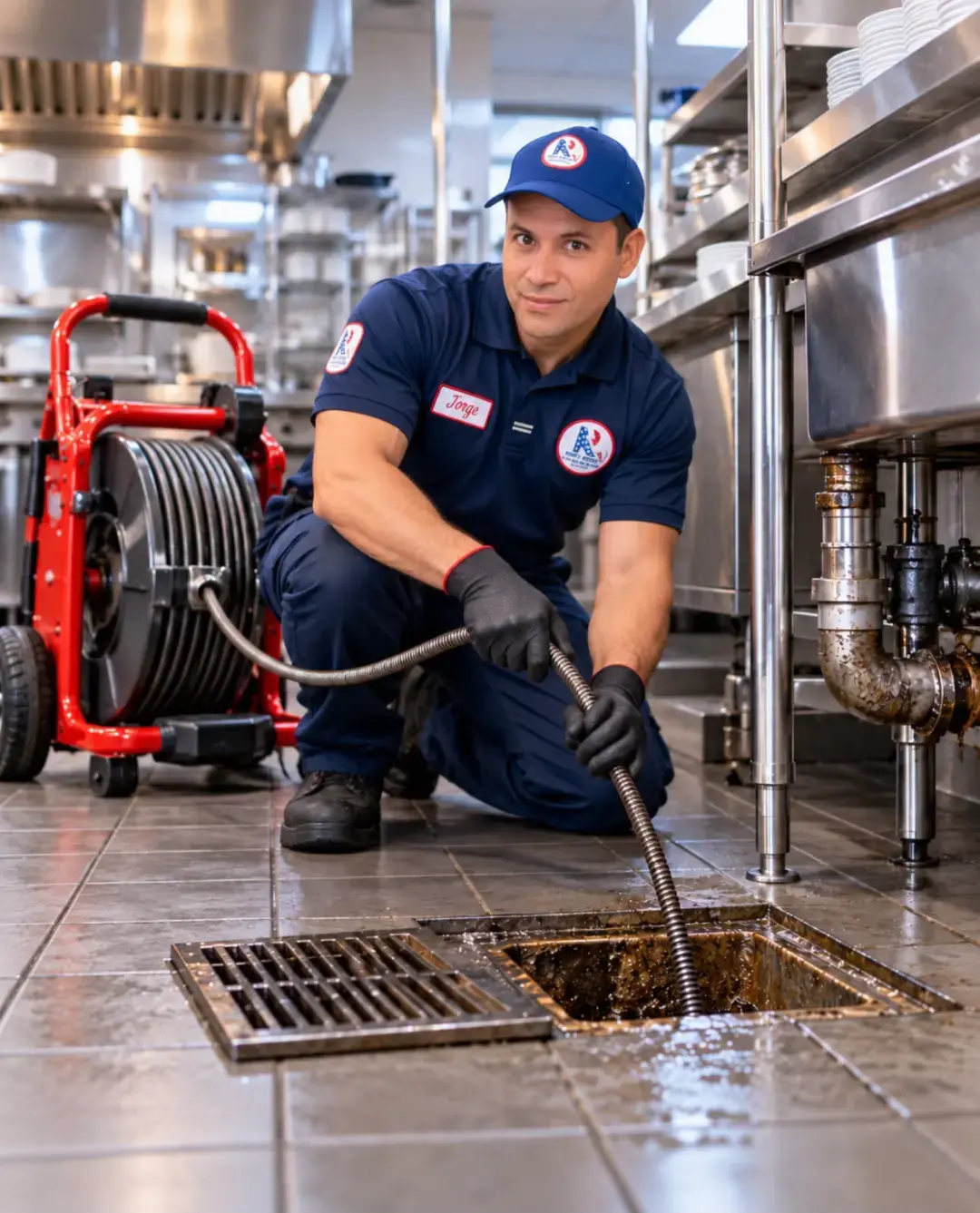 Commercial sewer line cleaning in Connecticut
